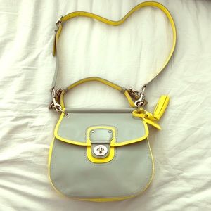 Coach crossbody / satchel authentic leather NEW